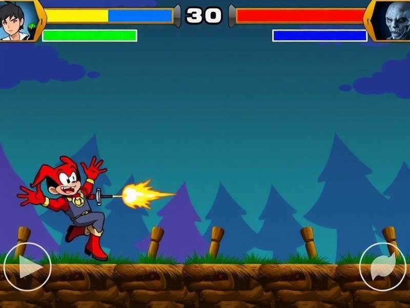 Power Kick Hero Game Screenshot